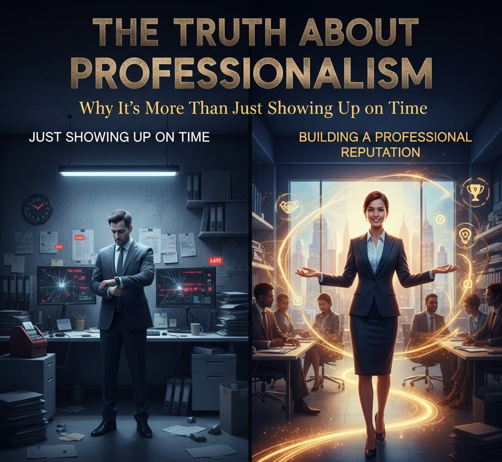 The Truth About Professionalism Why It’s More Than Just Showing Up on Time